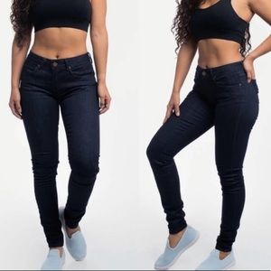 Barbell Apparel 27 Athletic Skinny Jeans Dark Wash 0295